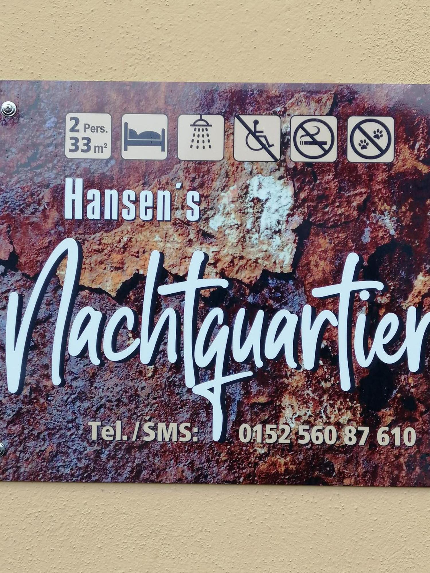 Hansen'S Nachtquartier Zittau Kültér fotó